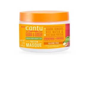 🧡🤍Cantu Protein Hair Masque with Guava, Ginger &
Rice Bran Protein, 12 oz 🤍🧡